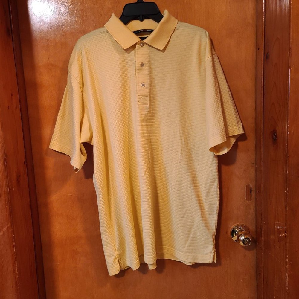 Greg Norman Golf Polo Shirt Size Large